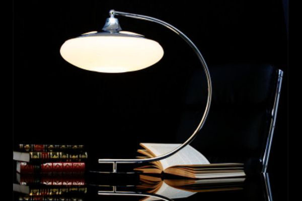 Art Deco Schreibtischlampe LUNA
