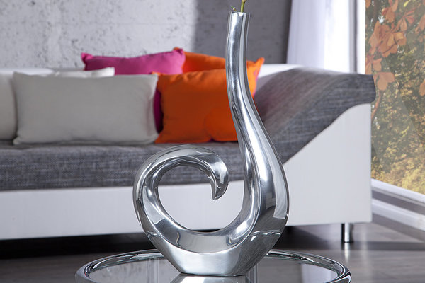 Design Aluminum Vase 49cm