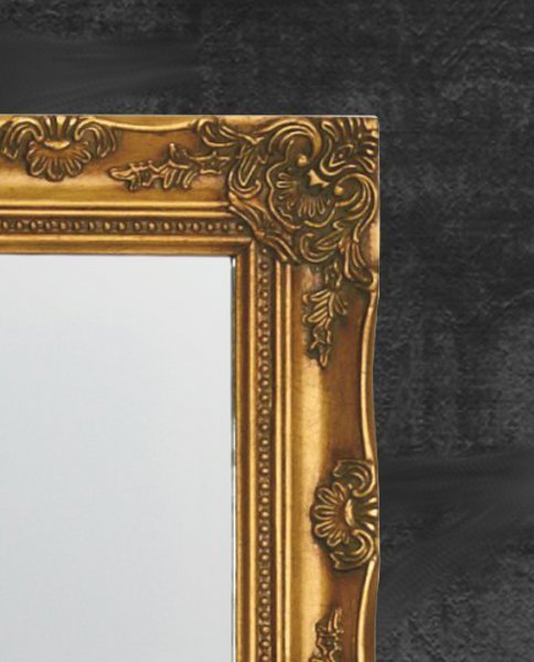 Design Wandspiegel BAROCCO gold 32x27cm