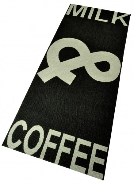 Design Läufer COFFEE & MILK 80 cm x 200 cm