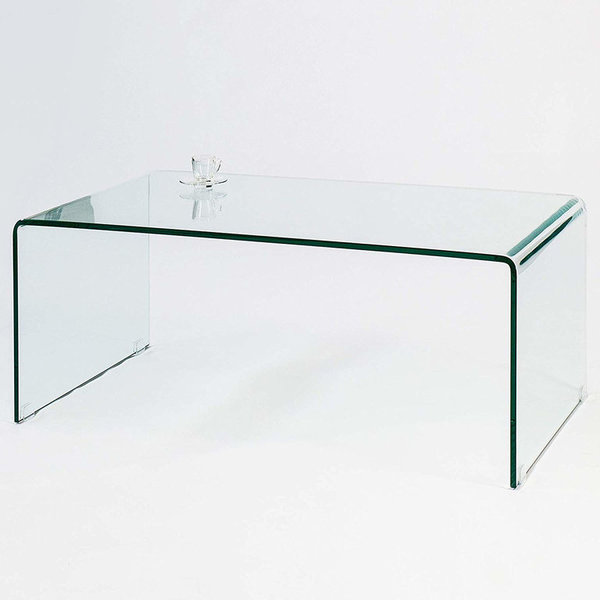 Design Couchtisch Glastisch 110cm Sicherheitsglas