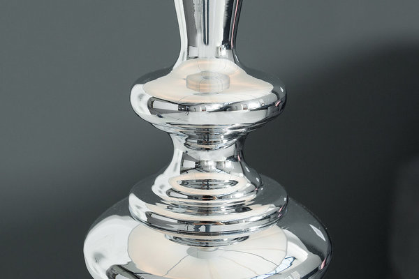 Design Stehlampe SCULTURA weiß silber 160cm