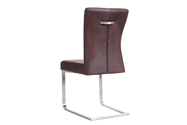 Stuhl Esszimmerstuhl Vintage braun Design Küchenstuhl