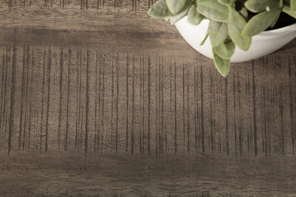 Esstisch grau 160cm Mango Massivholz industrie Design