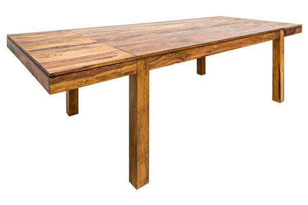 Esstisch Massivholz Sheesham natur 160 - 240cm Tisch