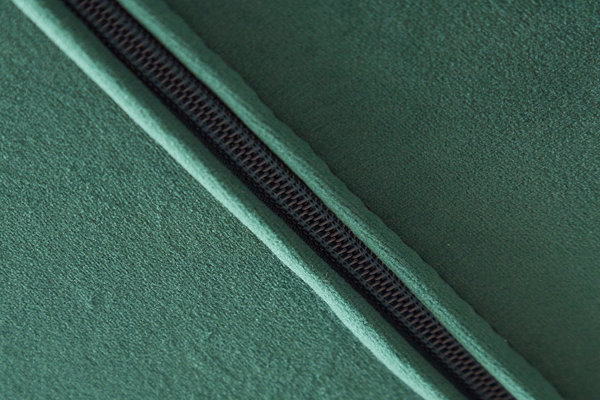 Bürostuhl Drehstuhl smaragdgrün Samt Metall 100 - 110 cm